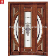 Sidelites open solid wood door main & front door designs